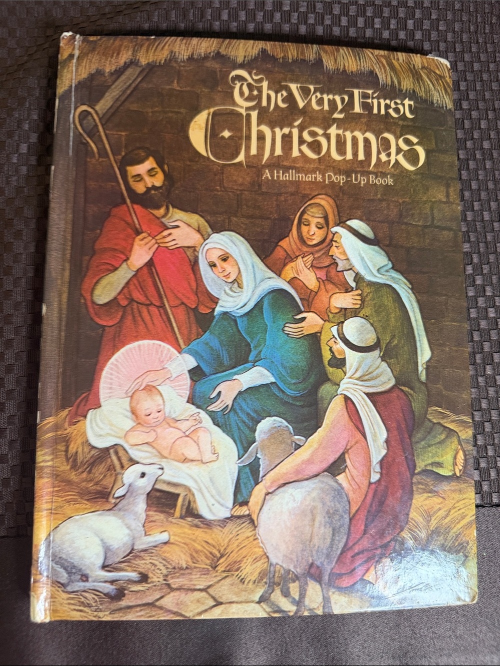 Vintage Hallmark The Very First Christmas Pop-Up Book -1970s